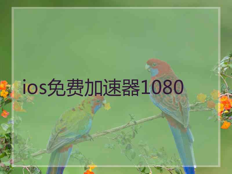 ios免费加速器1080