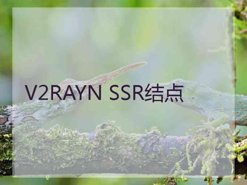 V2RAYN SSR结点