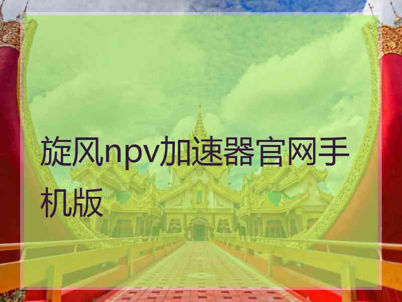 旋风npv加速器官网手机版