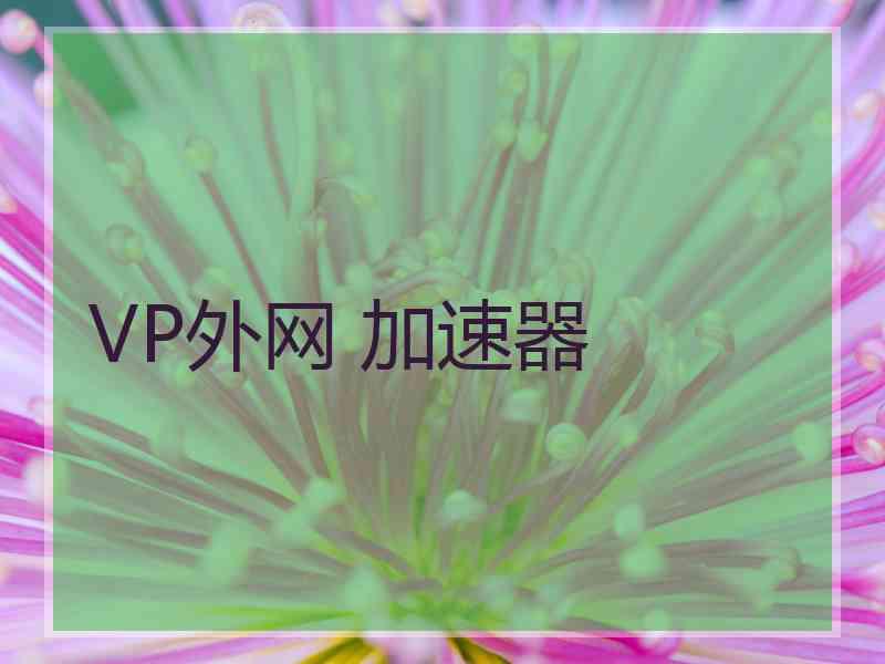 VP外网 加速器